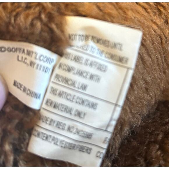 GUC Lot of 2 Goffa International Brown Teddy Bears Identical 17" Cuddly - Picture 4 of 6